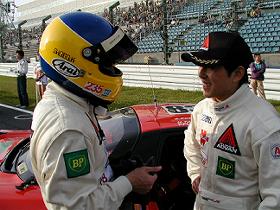 今回はハイランドの借りを返して2位でチェッカー